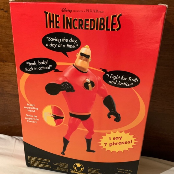 Incredibles NEW Mr Incredible Talking Action Figure - Picture 7 of 8